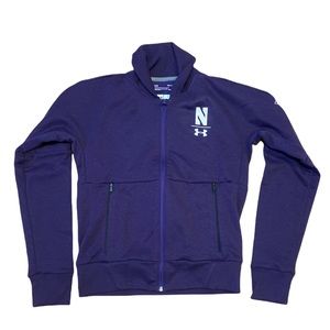 NWT Northwestern Lacrosse Purple Jacket Underarmor Size Small